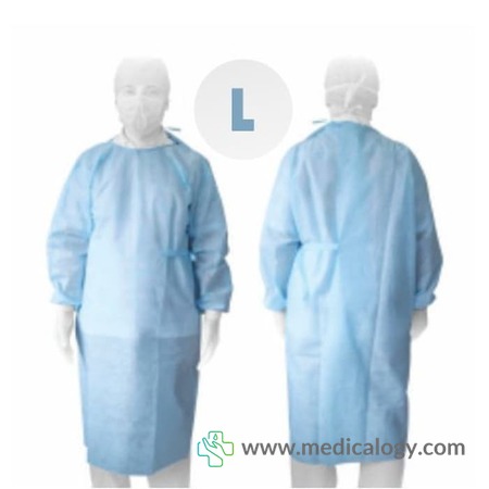 harga Baju Operasi Surgical Gown NonWoven Size L OneMed