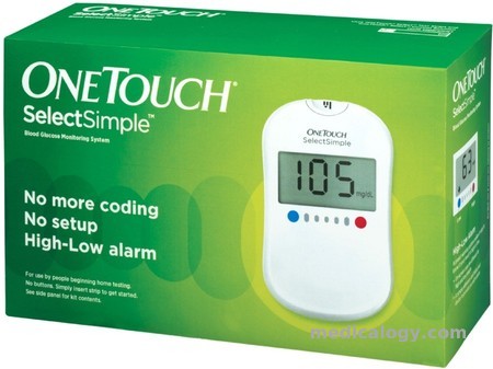 beli One Touch Select Alat Cek Gula Darah