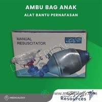 jual Ambu Bag Anak Life Resource / Manual Resuscitator
