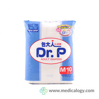 Dr.P Adult Diapers Basic M10 (Blue)