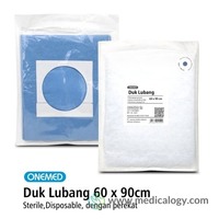 Duk Lubang Steril 60cmX90cm Diameter 8cm Onemed