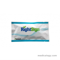 Rapid Test HbsAg Right Sign per box isi 25 strip