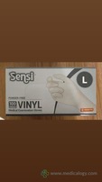 Sensi Sarung Tangan Vinyl Ukuran L Isi 100 Pcs