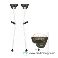Tongkat Ketiak Crutch Kruk GEA YJ-C103 Premium Quality - Sepasang