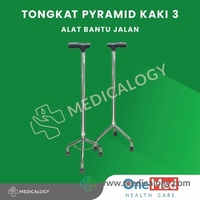 jual Tongkat Pyramid Kaki 3 Onemed | Alat Bantu Jalan Tongkat Priramid