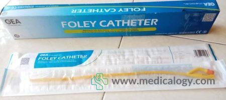 Two Way Folley Catheter Nomor 24 GEA per box isi 10 pcs