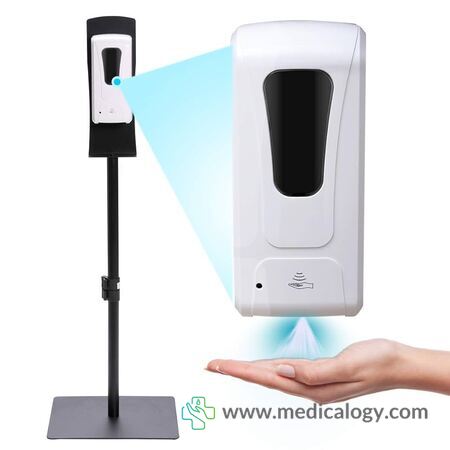 harga Automatic Spray Hand Sanitizer Dispenser with Adjustable Stand - Spray
