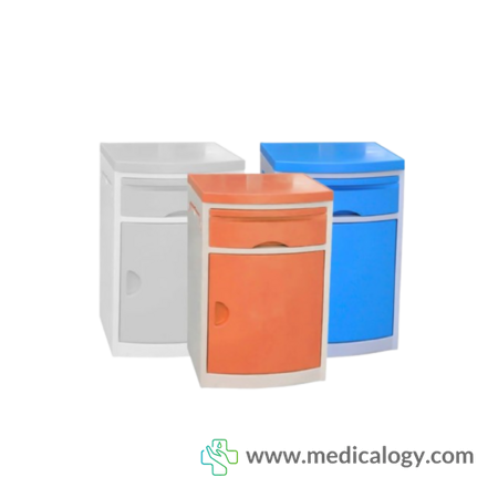harga Bed Side Cabinet Onehealth KY-B2 Lemari Pasien Rumah Sakit Bahan ABS