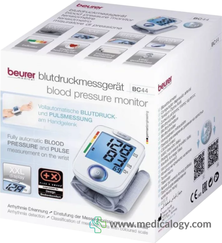 beli Beurer BC 44 Tensimeter Digital Tipe Pergelangan Tangan Alat Ukur Tekanan Darah
