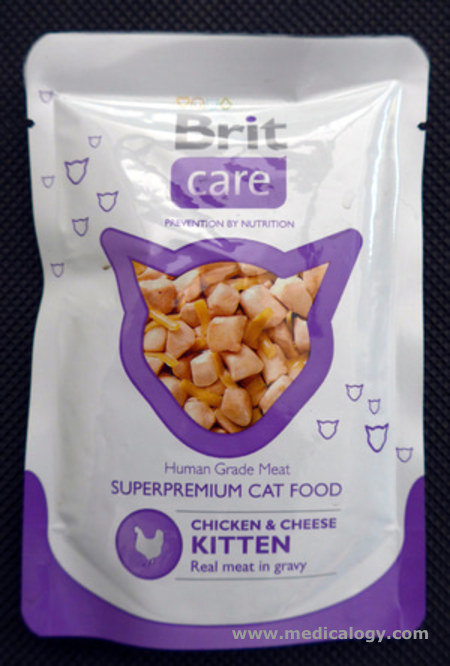 Jual Brit Care Super Premium Cat  Food  Chicken Cheese 