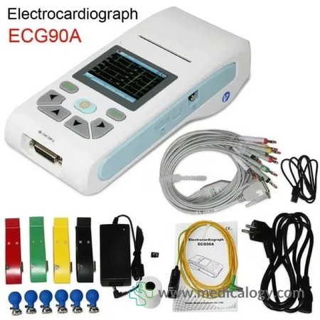 harga Contec ECG90A 12 Channel Electrocardiograph ECG EKG Machine
