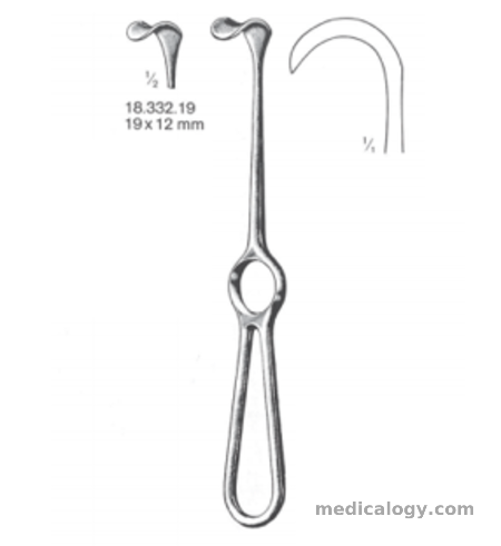 harga Dimeda Kidney Set Kocher Retractor Open 19x12 mm