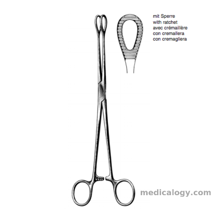 harga Dimeda Mayor Surgery Set FOERSTER Swab Forceps Serrated str 25cm