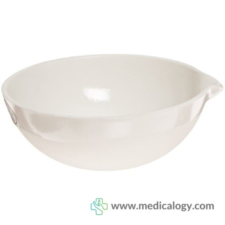 harga Evaporating Dish Cawan Penguap 75ml Porcelain RRC