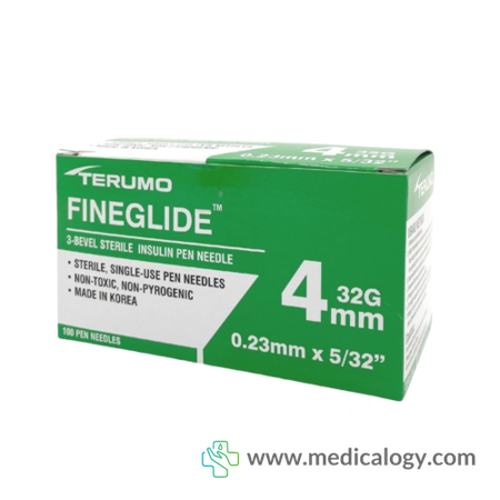 harga FineGlide 3-Bevel Sterile Insulin Pen Needle 32 x 4mm