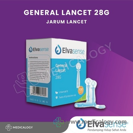 harga General Lancet 28G Elvasense