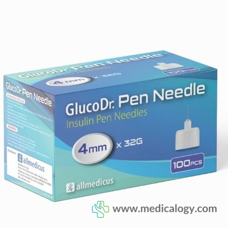 harga Glucodr Pen Needle/Jarum Insulin 4 mm glucodr pen needle