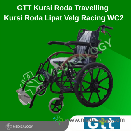 harga GTT Kursi Roda Travelling Kursi Roda Lipat Velg Racing WC2
