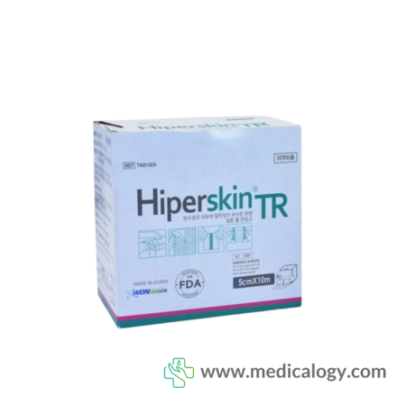 harga Hiperskin TR Perban Luka Transparan Elastis Waterproof Plester Premium 5cm x 10m per Rol