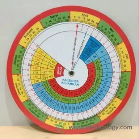 harga Kalender Kehamilan Putar per Pcs