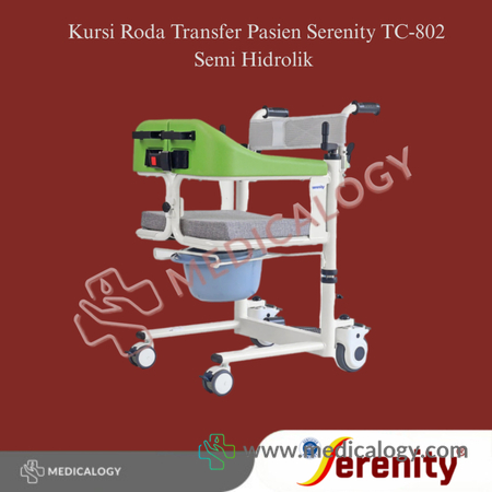 harga Kursi Roda Transfer Pasien Serenity TC-802 Semi Hidrolik