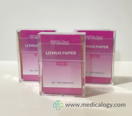 harga Kertas Lakmus Merah Dr. Gray Per Pack isi 200 Strip