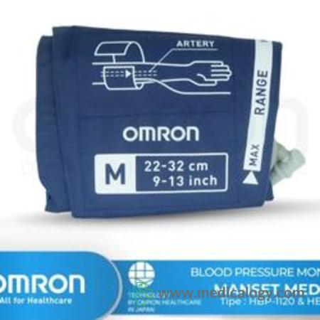 harga Manset Tensimeter Omron HBP 1120 1320 1300 Size M WArna Biru