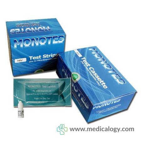 harga Mono Rapid Test HIV 1/2 Strip Per Box isi 50T
