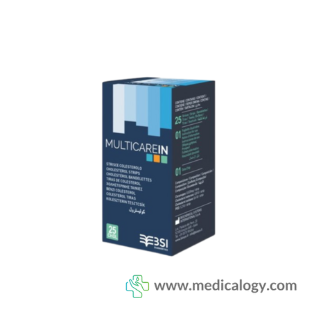 harga Multicare In Strip Cek Kolesterol Per Tube isi 25T