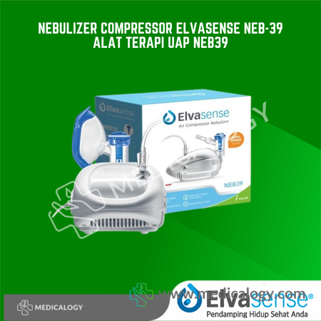 harga Nebulizer Compressor Elvasense NEB-39 Alat Terapi Uap NEB39