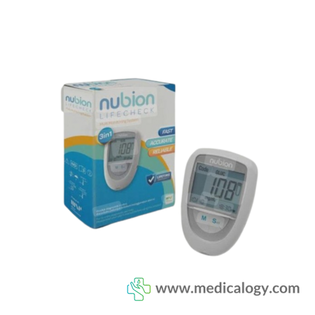 harga Nubion LifeCheck 3 in 1 Alat Cek Darah Portable