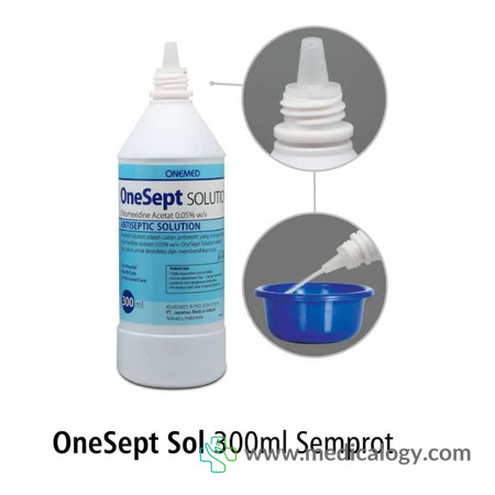 harga  One Sept Solution 300ml Semprot OneMed
