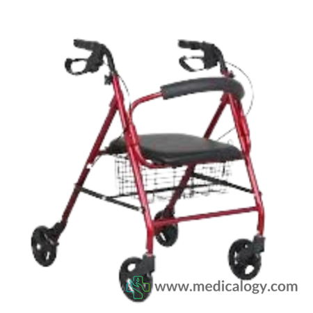 harga Onehealth KY9144L Kursi Roda Lipat Dengan Rem Tangan / Alat Bantu Jalan