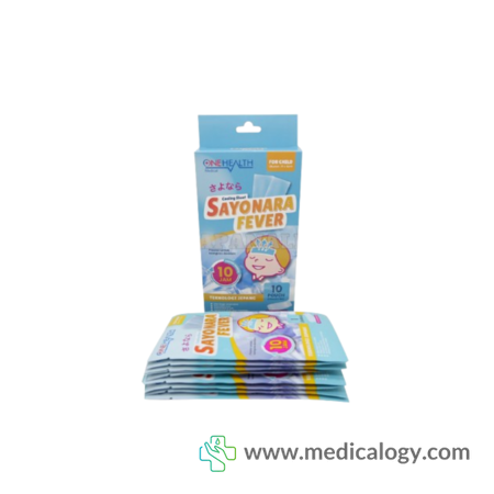 harga Onehealth Plester Demam Plester Kompres Demam Sayonara Fever Isi 10 PCS 11 X 4 CM  CHILD