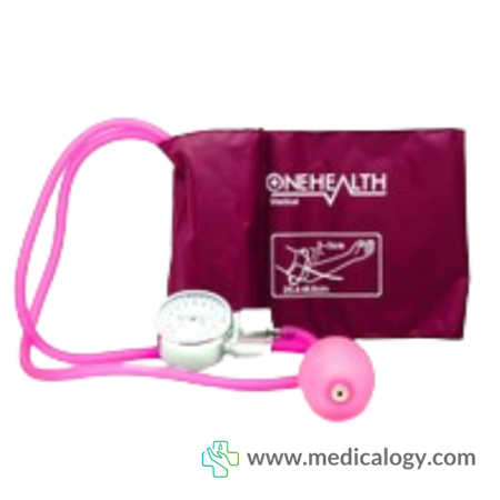 harga Onehealth Tensimeter Jarum HS20D - Aneroid Pink