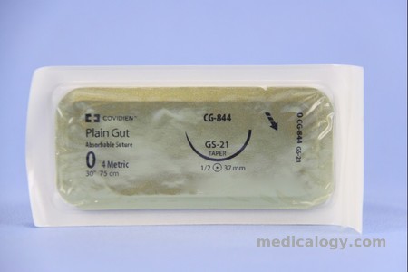 harga Plain Gut 0 Plain 75 cm Taper Point 1/2 Circle 37 mm (Fascia/Otot/Obgyn)