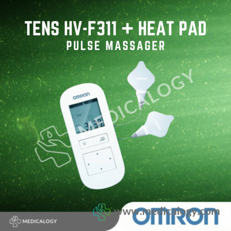 harga Pulse Massager TENS HV-F311 Alat Pijat Terapi Elektrik Heat Pad Omron