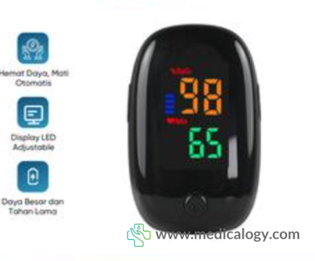 harga Pulse Oximeter Fingertip Alat Ukur Saturasi Oksigen TFT - SMH-02