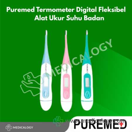 harga Puremed Termometer Digital Fleksibel Alat Ukur Suhu Badan