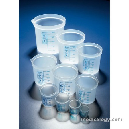 Jual Set Beaker Glass Plastik  Azlon isi 8 BDA1200 Murah