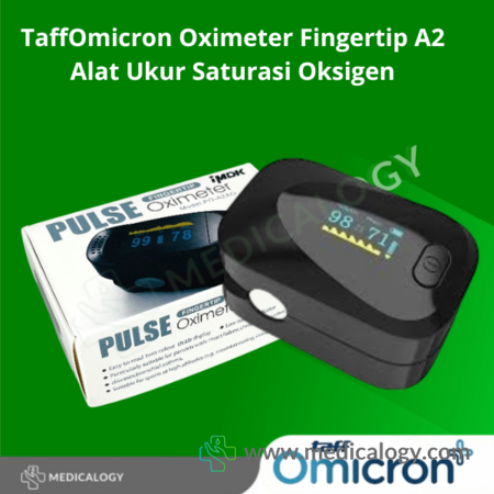 harga TaffOmicron Oximeter Fingertip A2 Alat Ukur Saturasi Oksigen