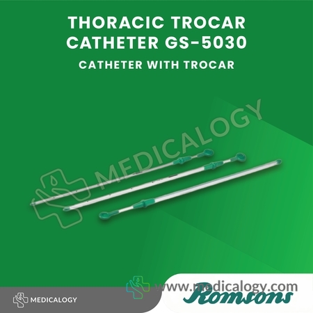 jual Thoracic Trocar Catheter Kateter dengan Trocar GS-5030 Romsons 