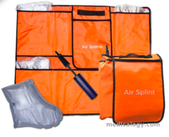 jual Air Splint 6 Size with Hand Pump and Carrying Bag