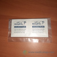 jual Alcohol Swab Tisu Alkohol Antiseptika Per Pack isi 10 Lembar
