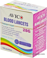 Avico Lancet isi 100 pcs Alat Cek Darah