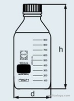 jual Botol Sampel Bening 500 ml Duran 21801445
