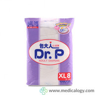 jual Dr.P Adult Diapers Basic XL8