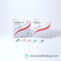 E-CARE IV Catheter SAFETY with Port Kode P22 Kanul IV Kateter Per Box isi 50