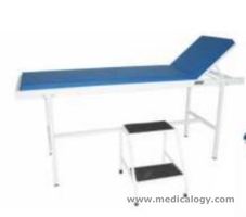 EXAMINATION TABLE WITH ACCESSORIES, STEEL PAINTED