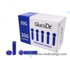 jual Gluco Dr AGL - 30 Lancet Alat Ukur Gula Darah